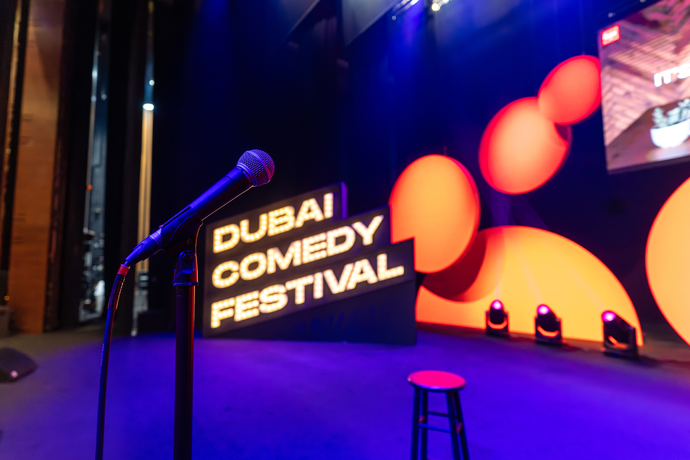 Dubai Comedy Festival Stage