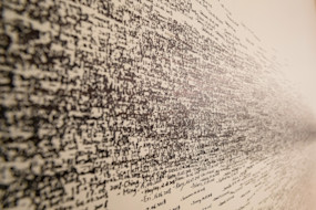 Words on the wall