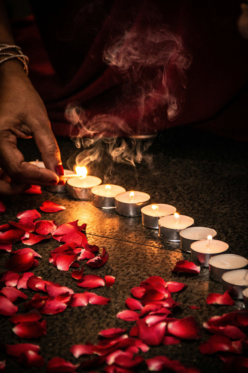 Roses and Candles