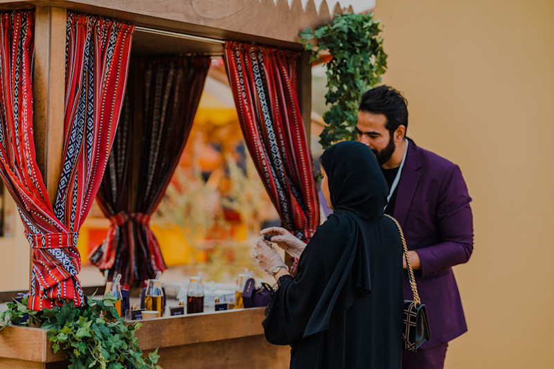 Shopping at LIWA Village
