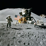 Man on the moon