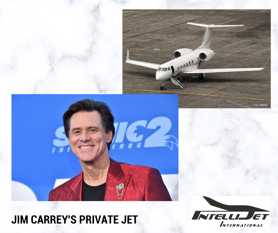 Jim Carrey's Jetsetting Success