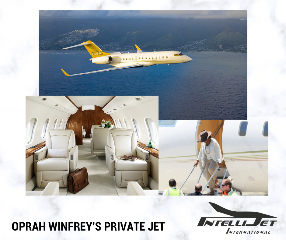 Famous Planes! Oprah’s Global Express