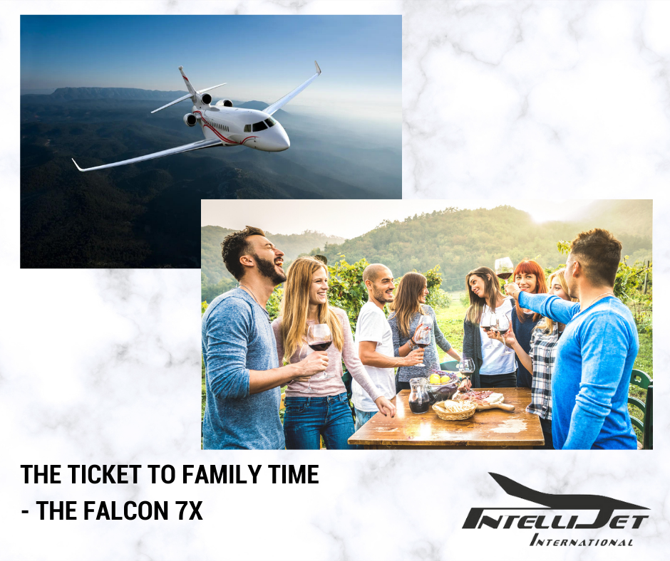 The Ticket to Family Time - The Falcon 7X