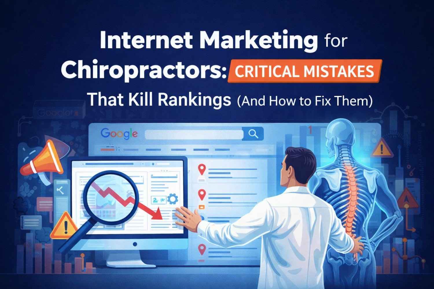 Internet Marketing for Chiropractors: Mistakes That Kill Rankings (And How to Fix Them)