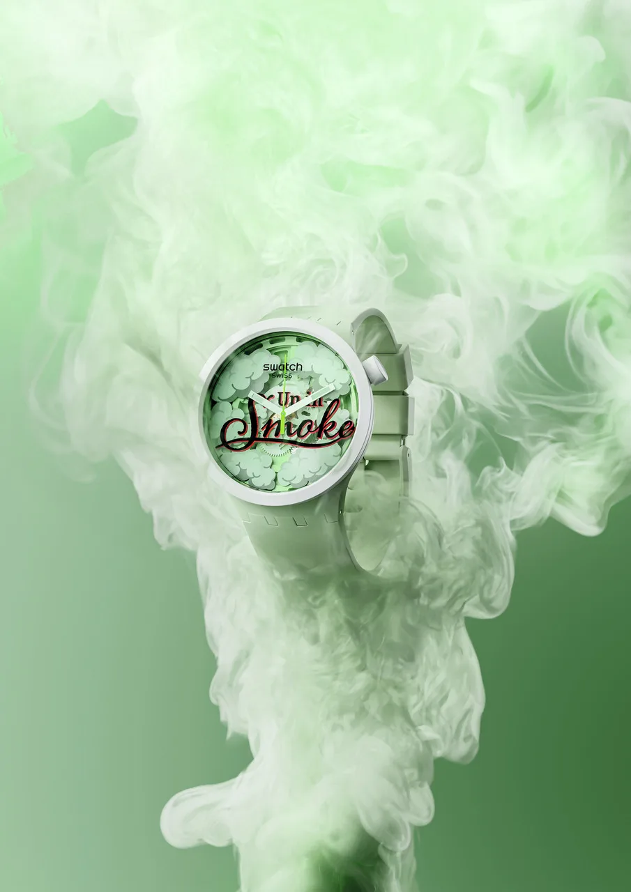 Swatch te invita a relajarte con el nuevo UP IN SMOKE