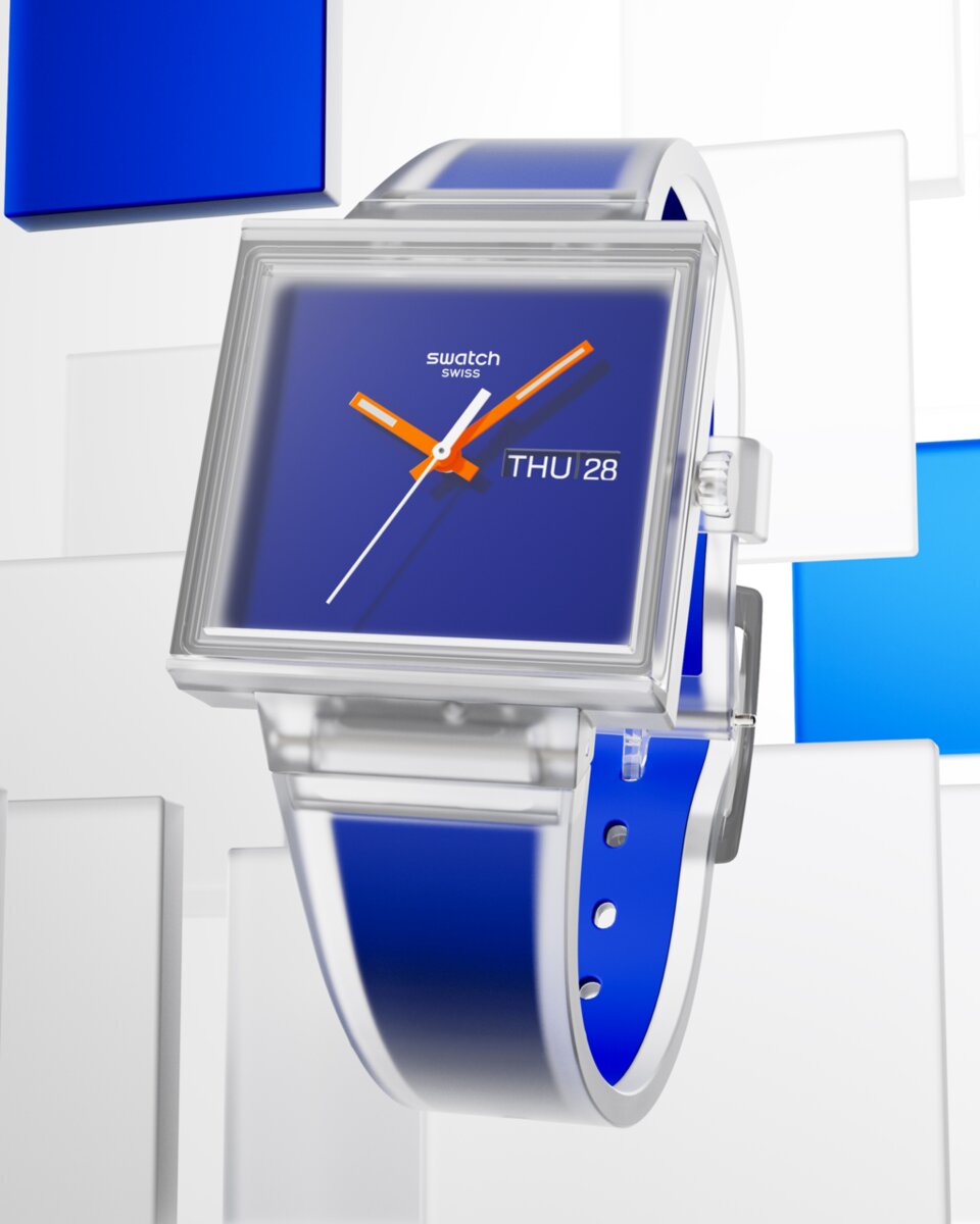 A new square dimension: Swatch unveils the WHAT IF…JELLY