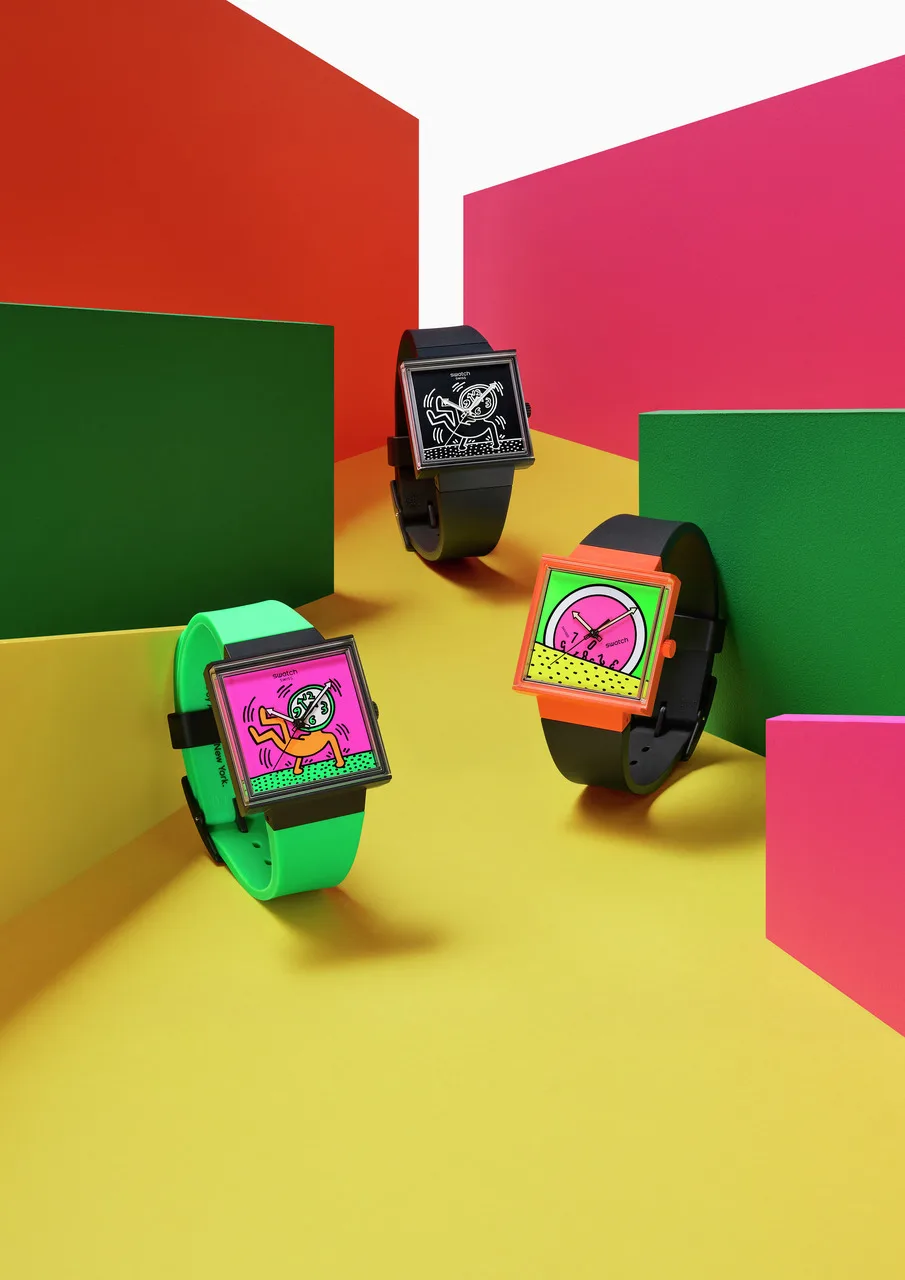 Break free! Swatch has all the right moves