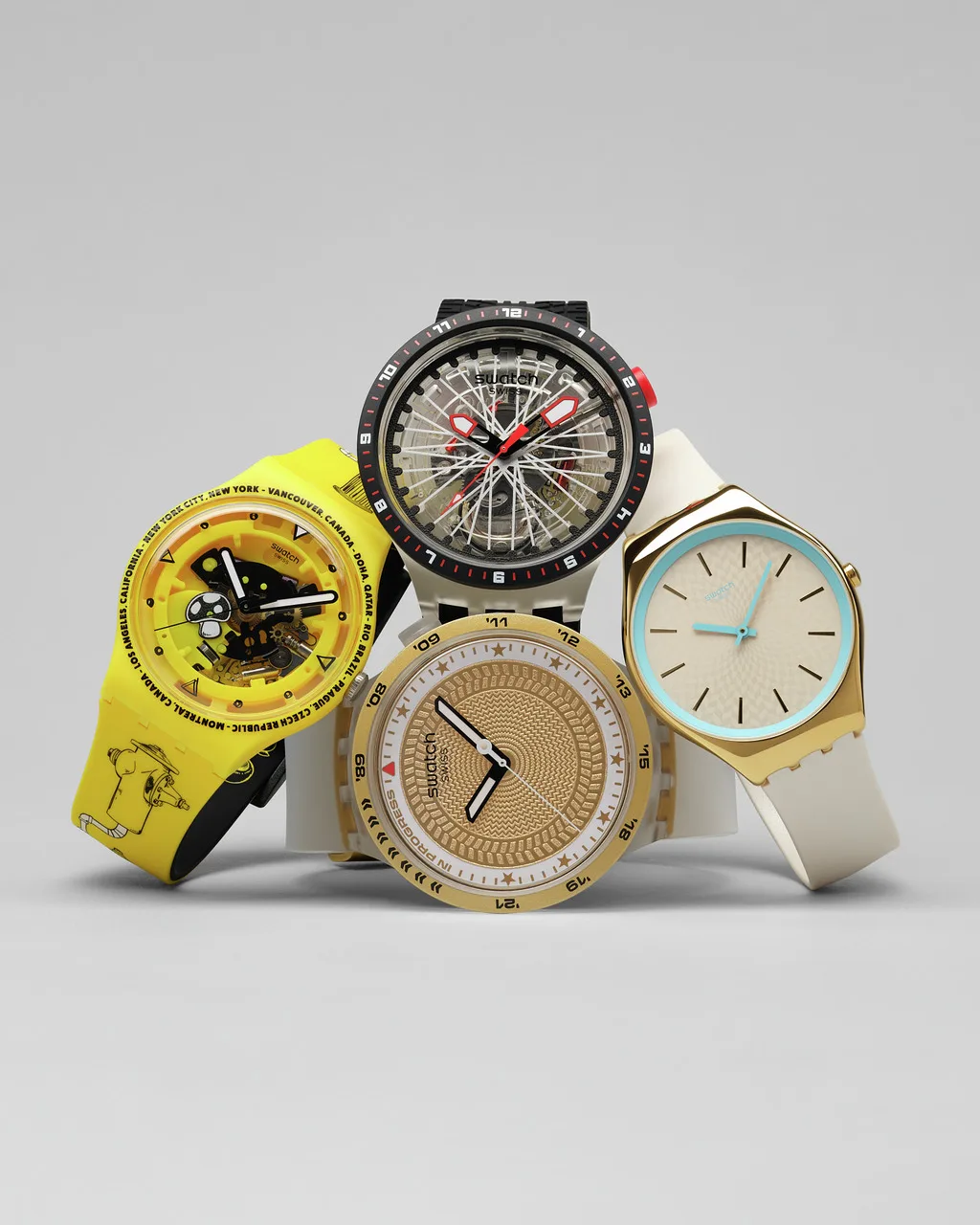 Swatch lanza su primera colección Swatch PROTEAM