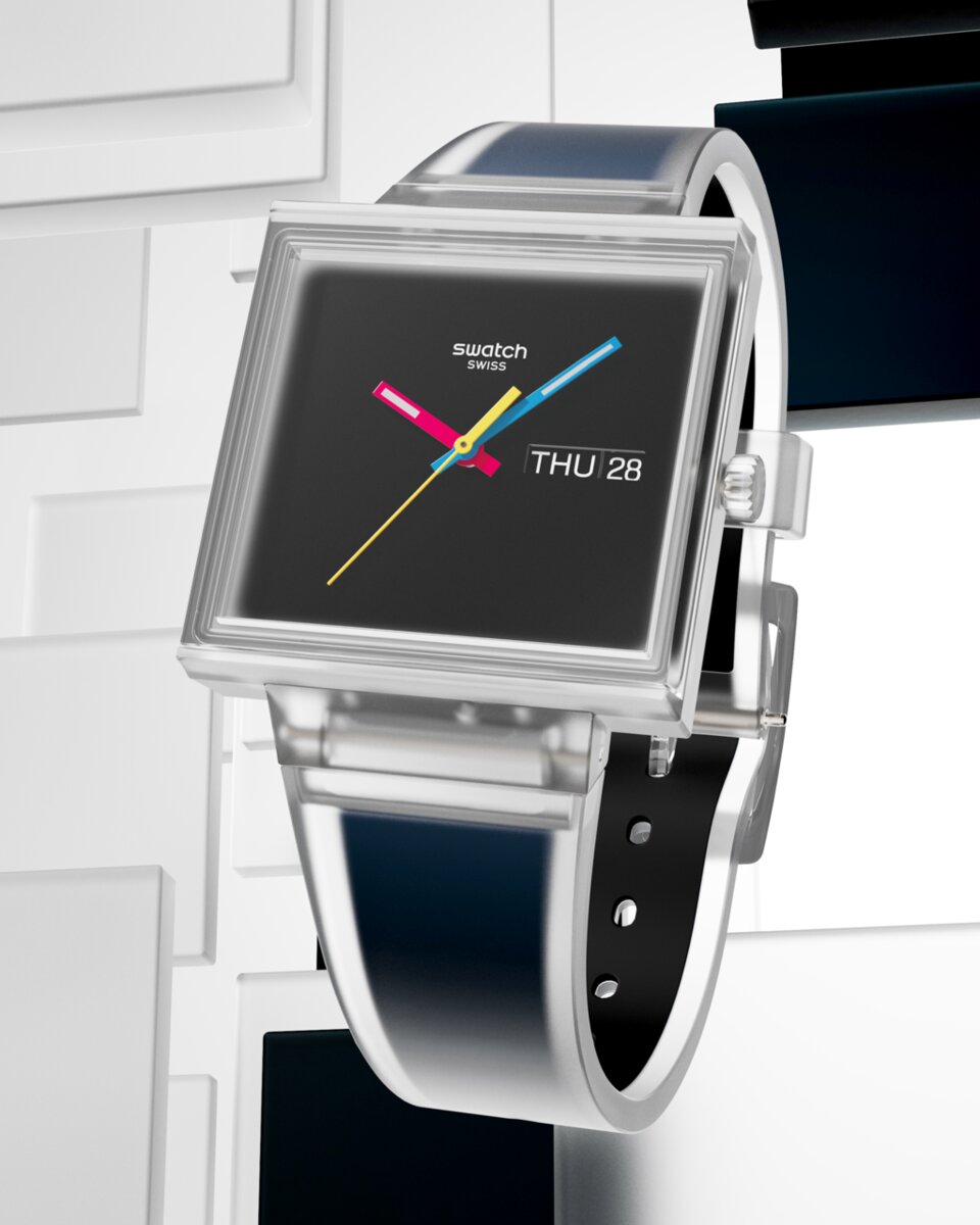 A new square dimension: Swatch unveils the WHAT IF…JELLY