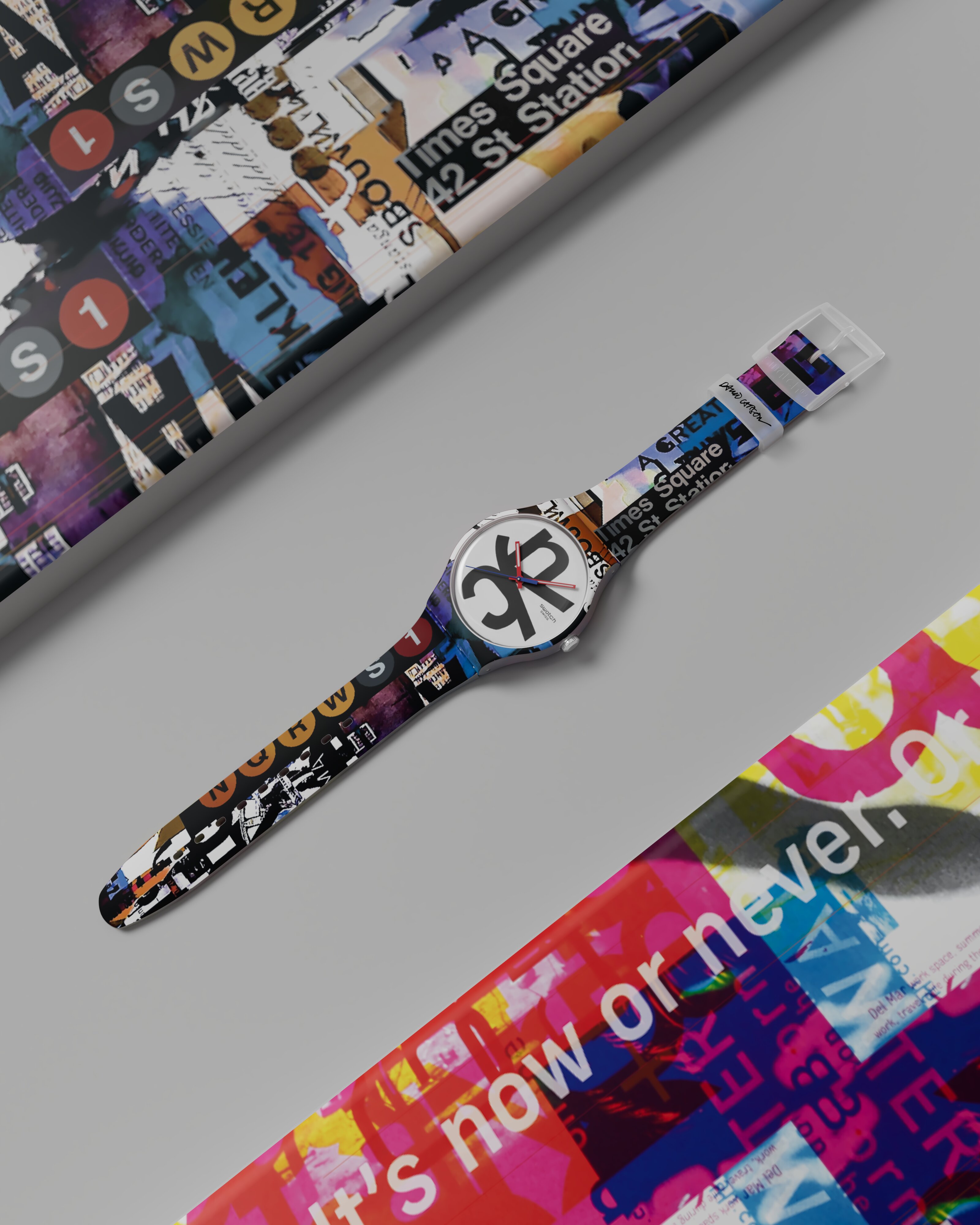 SWATCH DESTINATION ART: A TRIBUTE TO THE CITY THAT NEVER SLEEPS
