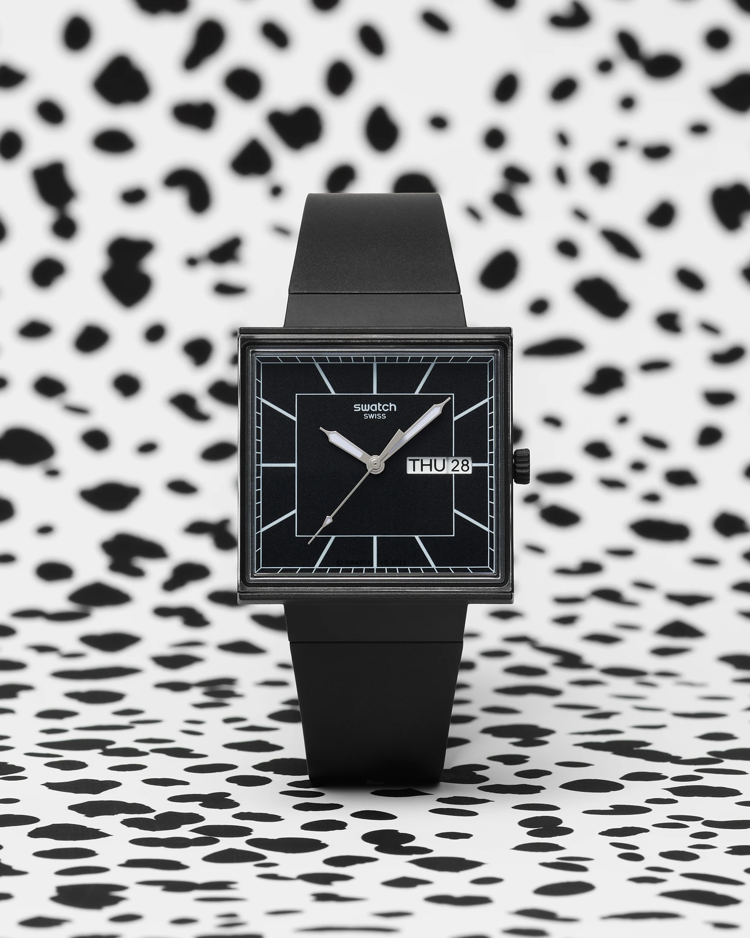 Swatch Map Monochrome black and white models join the groundbreaking collection ...