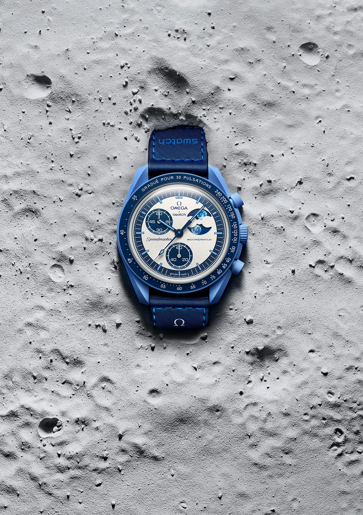 Swatch x OMEGA Mission to The Super Blue