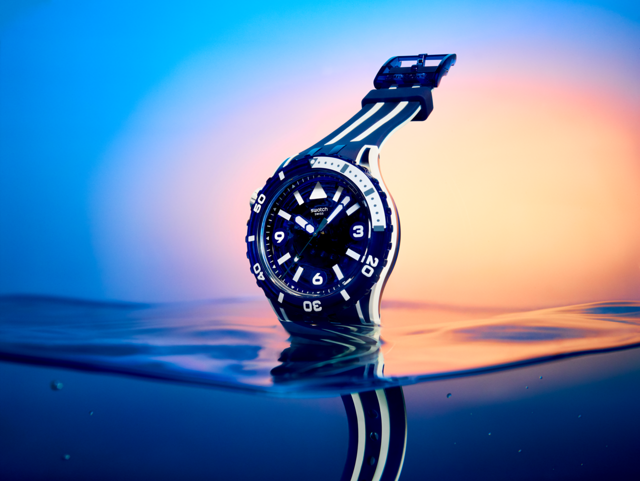 Swatch SCUBAQUAコレクション。海の鼓動を感じる4つのデザインで登場