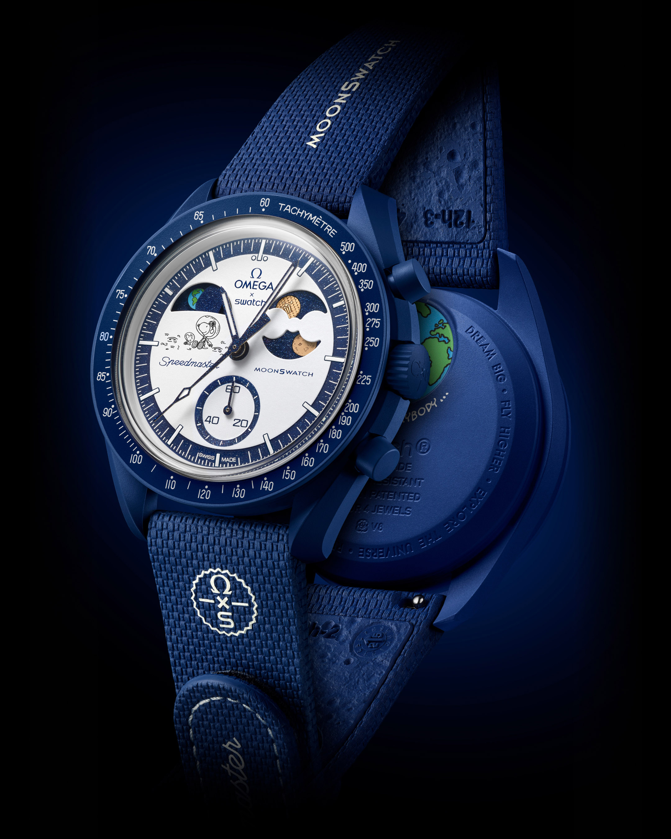 Moon swatch Mission tovenusベルト電池交換済22年購入 Moon swatch Mission tovenusベルト電池交換済22年購入 Moon