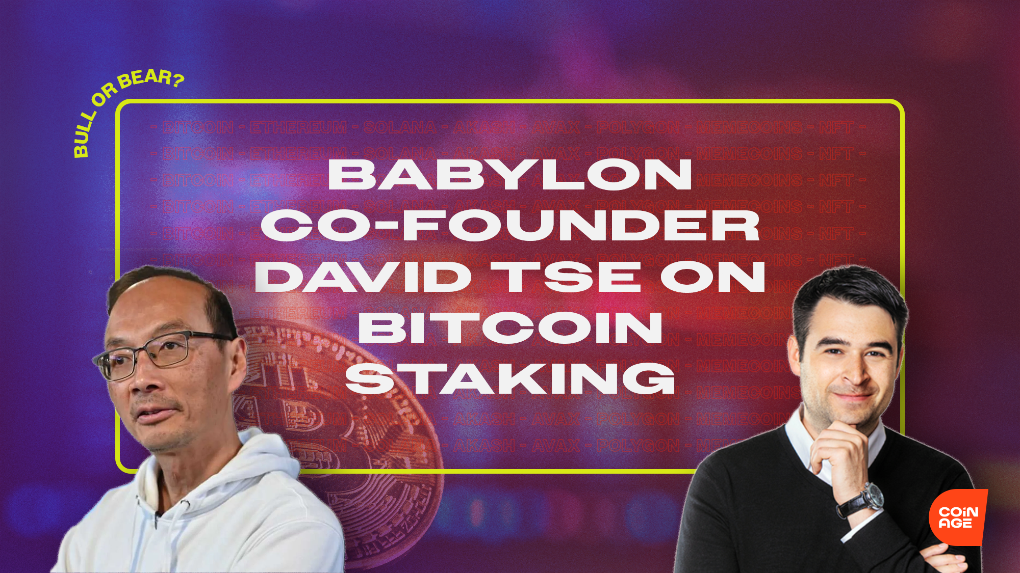 Why Bitcoin Staking Is Huge, According to Babylon Co-Founder David Tse