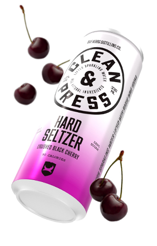 CLEAN & PRESS CRUSHED BLACK CHERRY
