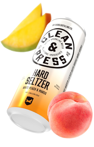CLEAN & PRESS WHITE PEACH AND MANGO