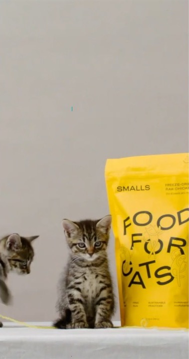 smalls freeze dried cat food