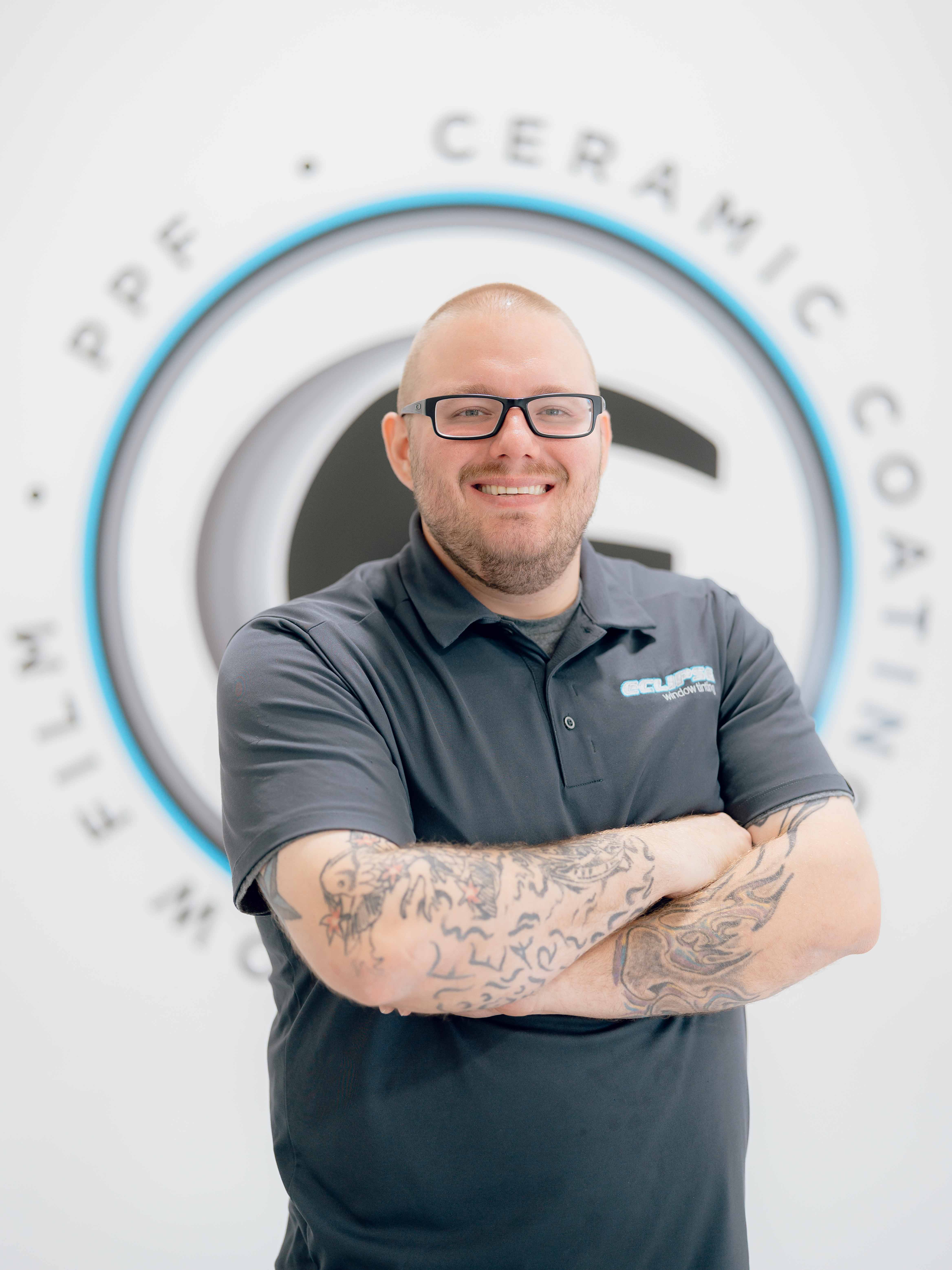 Team Leader and expert tint installer.