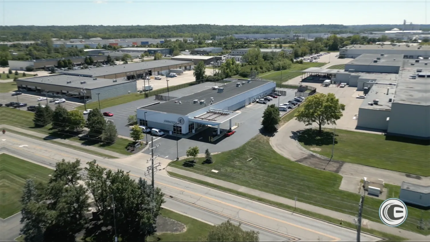 Inside shots of the shop in Cincinnati Ohio for car tint and window film.