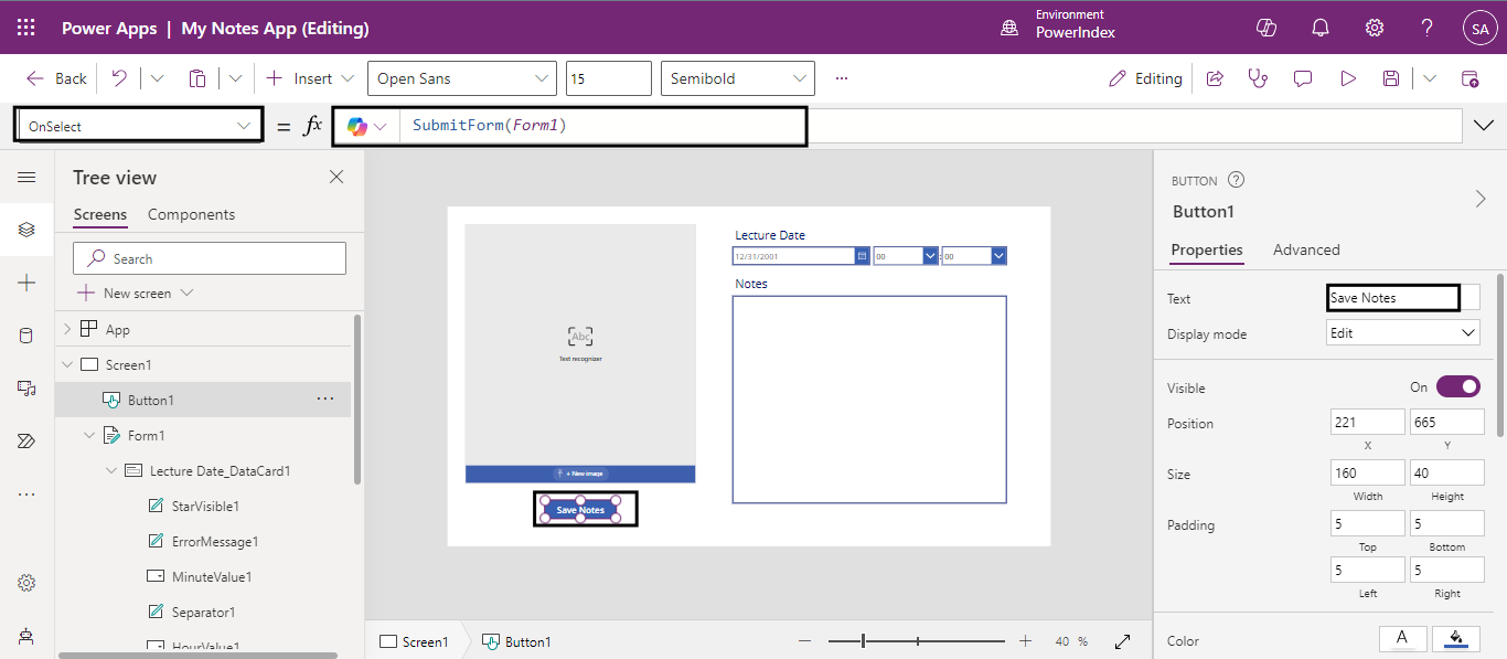 TEXT RECOGNIZER COMPONENT IN POWER APPS 10
