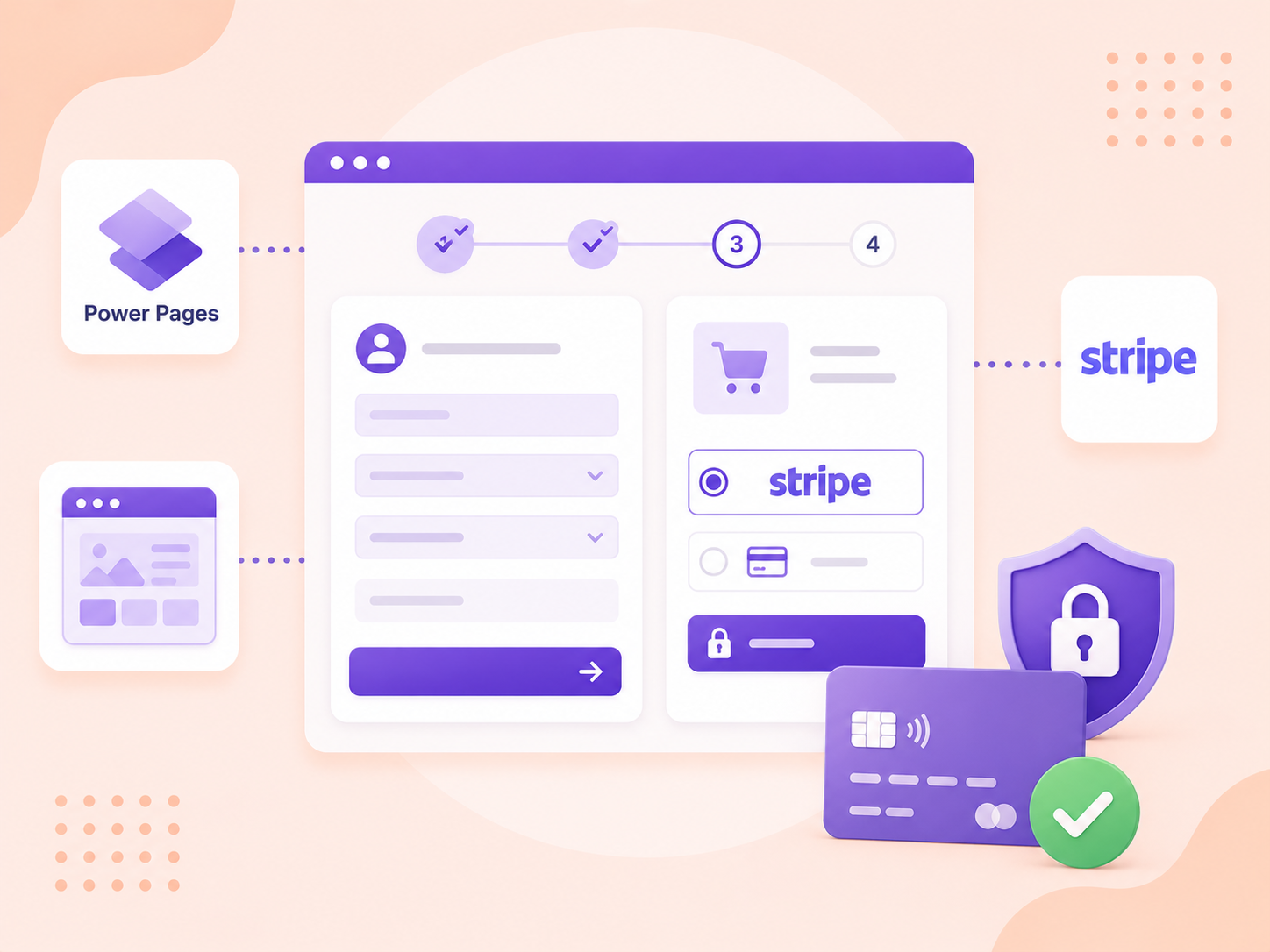 Set up payment integration in Power Pages.