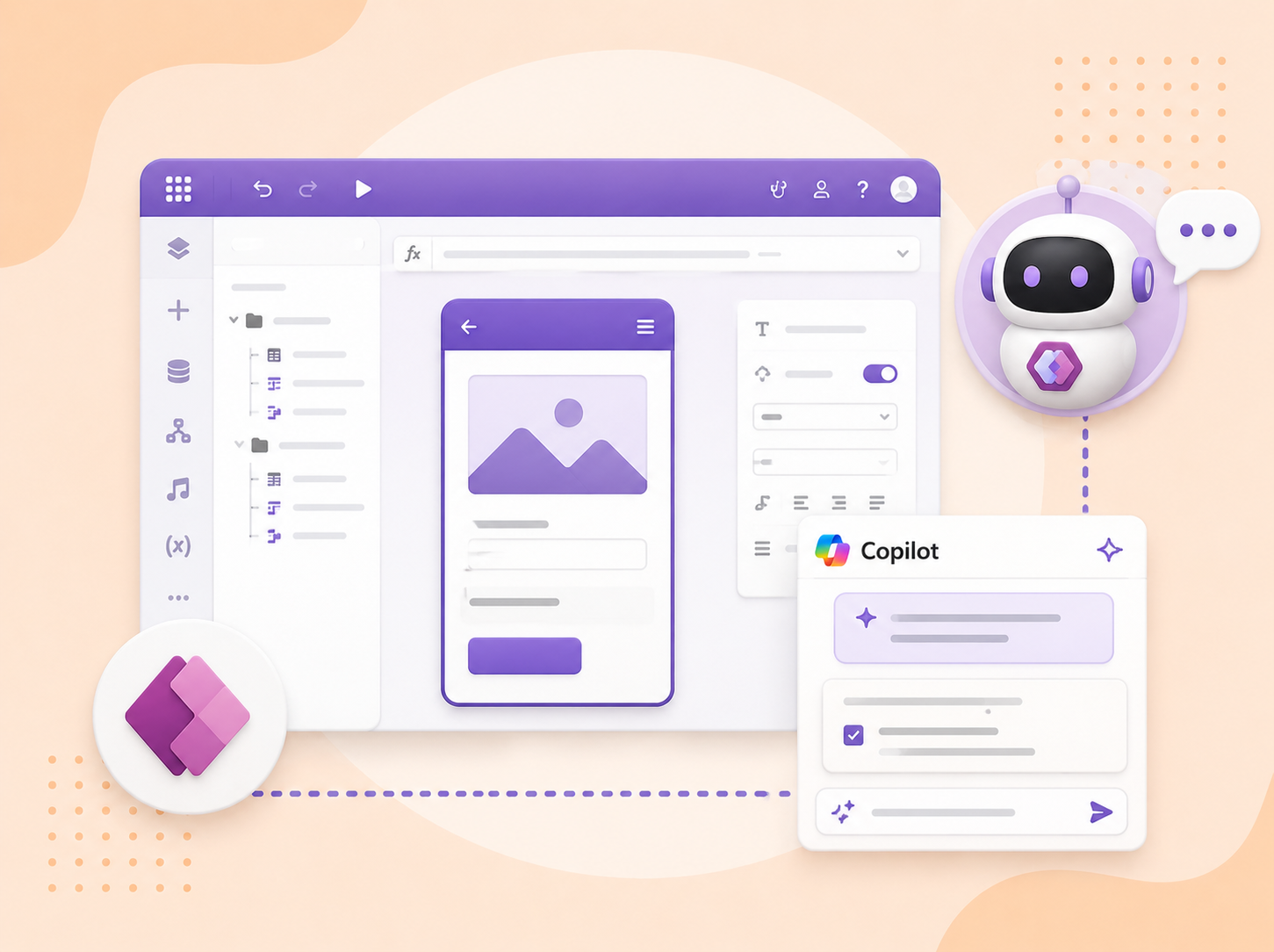 Use Copilot to build and edit apps in Power Apps Studio