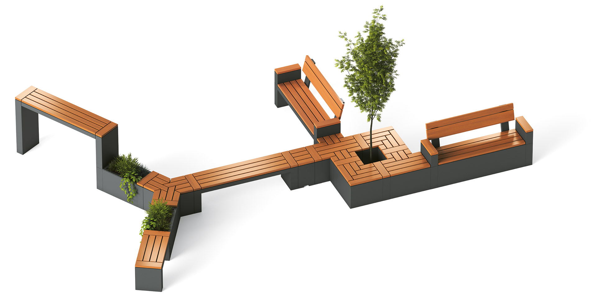 Modular urban furniture discount