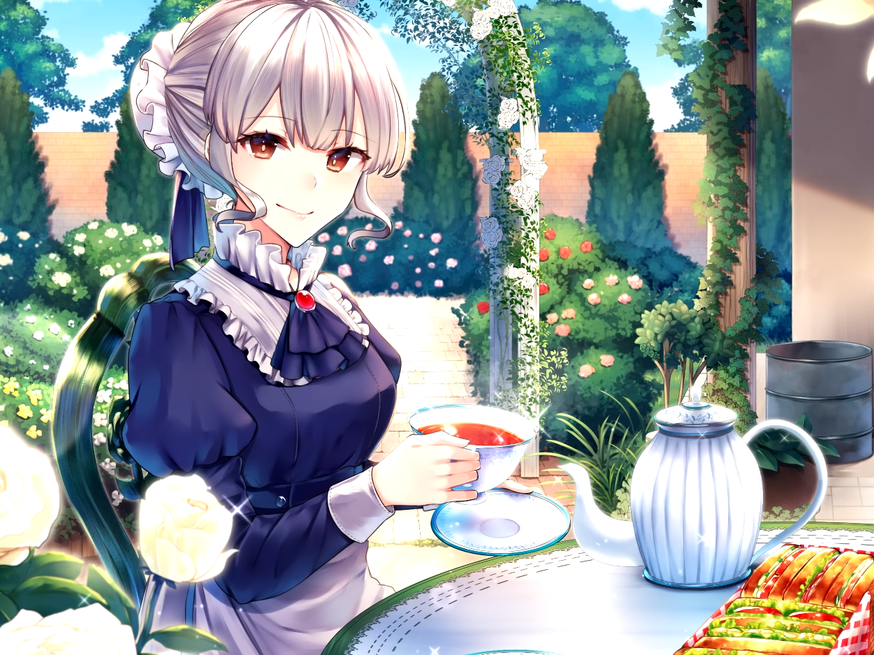 メイドのエレナと耳かきボイス