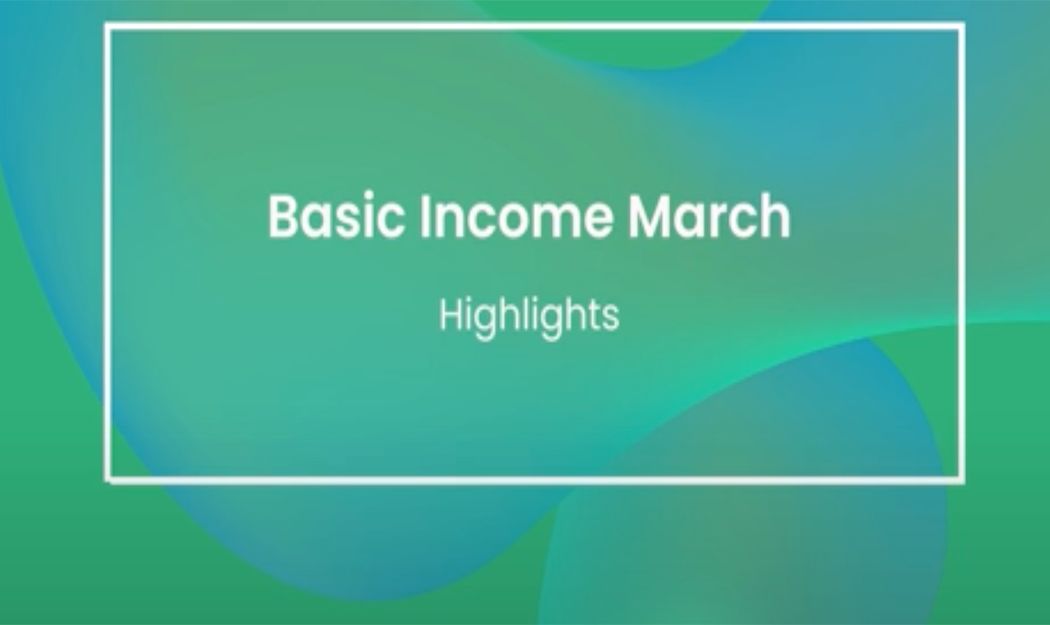 basic income march photo