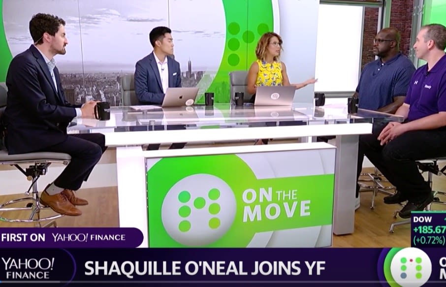 shaq on yahoo financet talking about steady and quick money