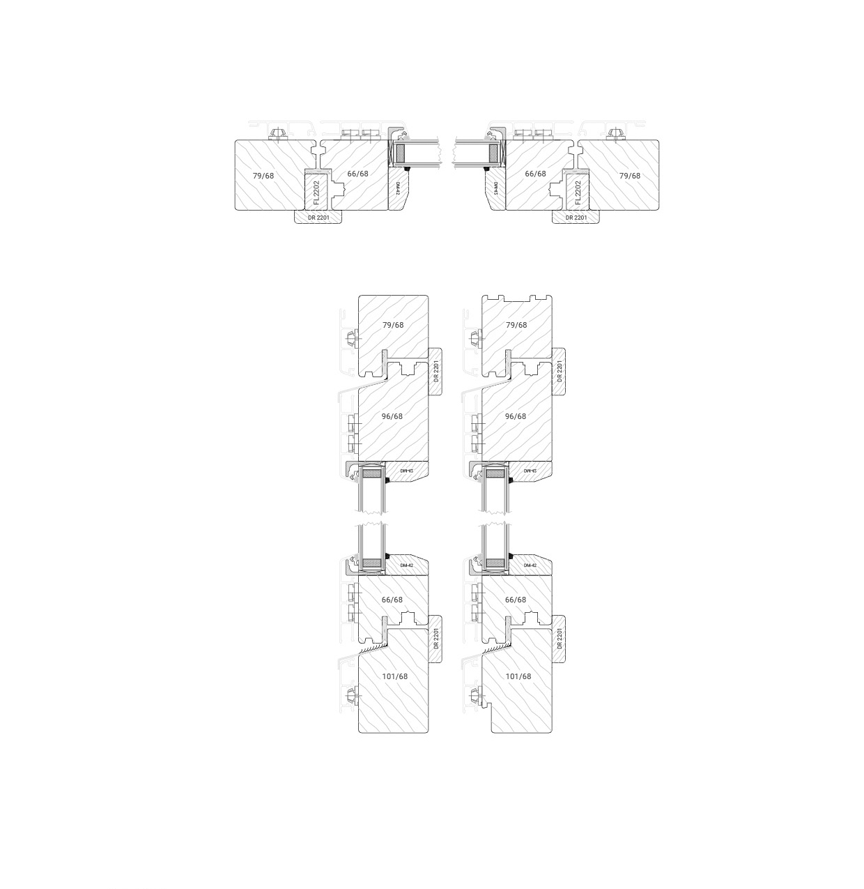 111 Traumfenster 68 Duo M (Modern) Schwingfenster