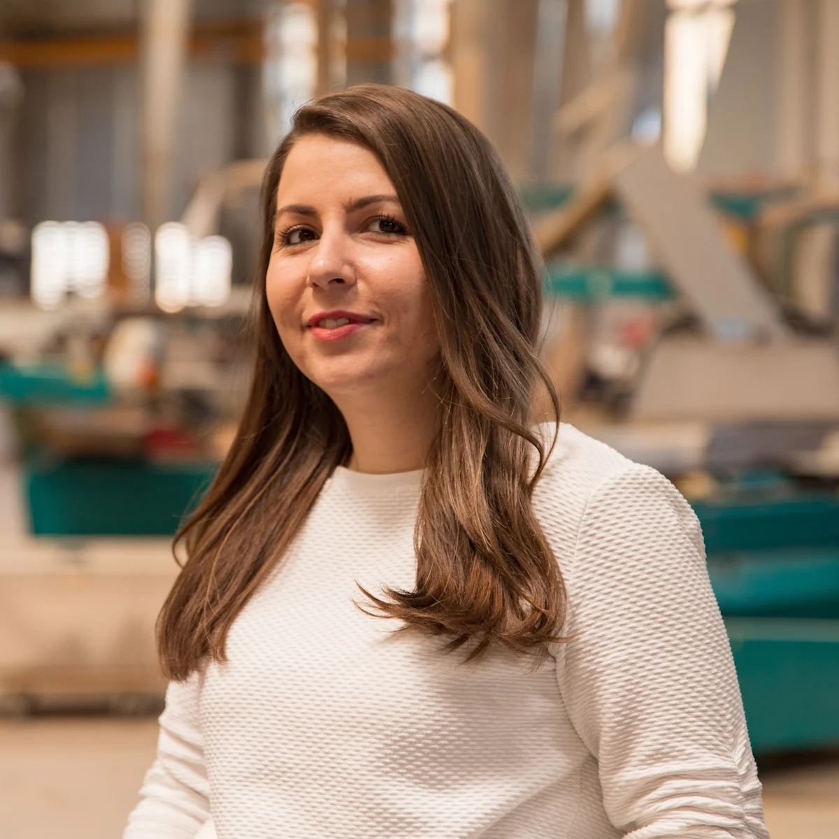 Janina Chimenti - ehemalige Auszubildende, heute Kundenbetreuerin