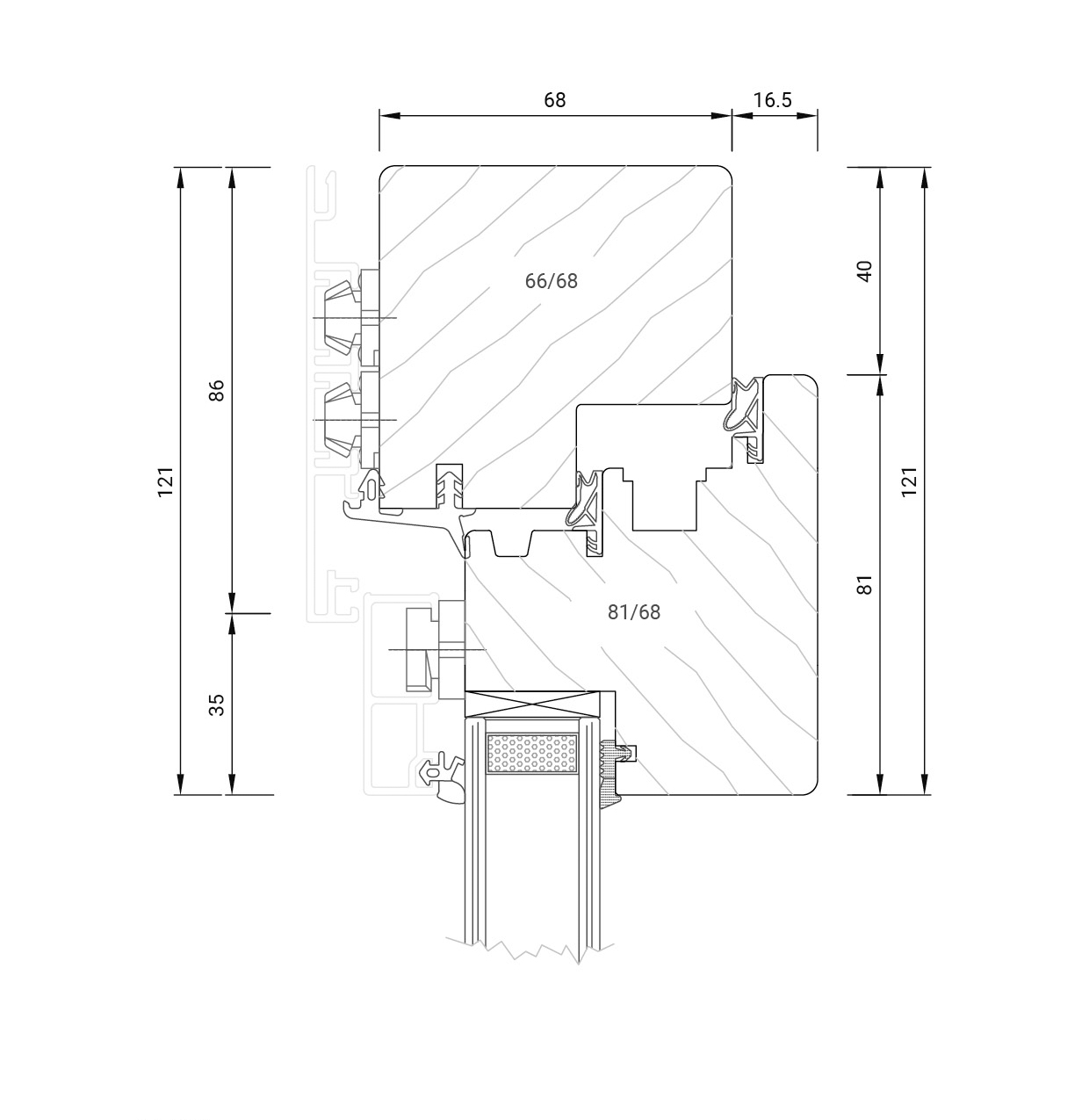 TF 68 Duo K Vertikal