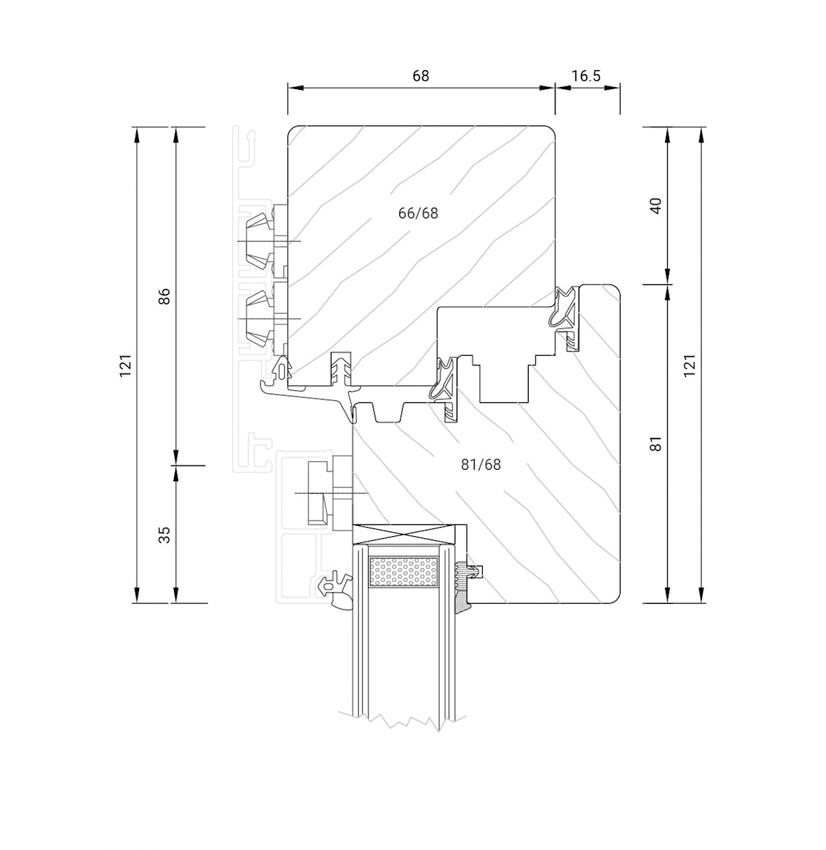 TF 68 Duo K Vertikal