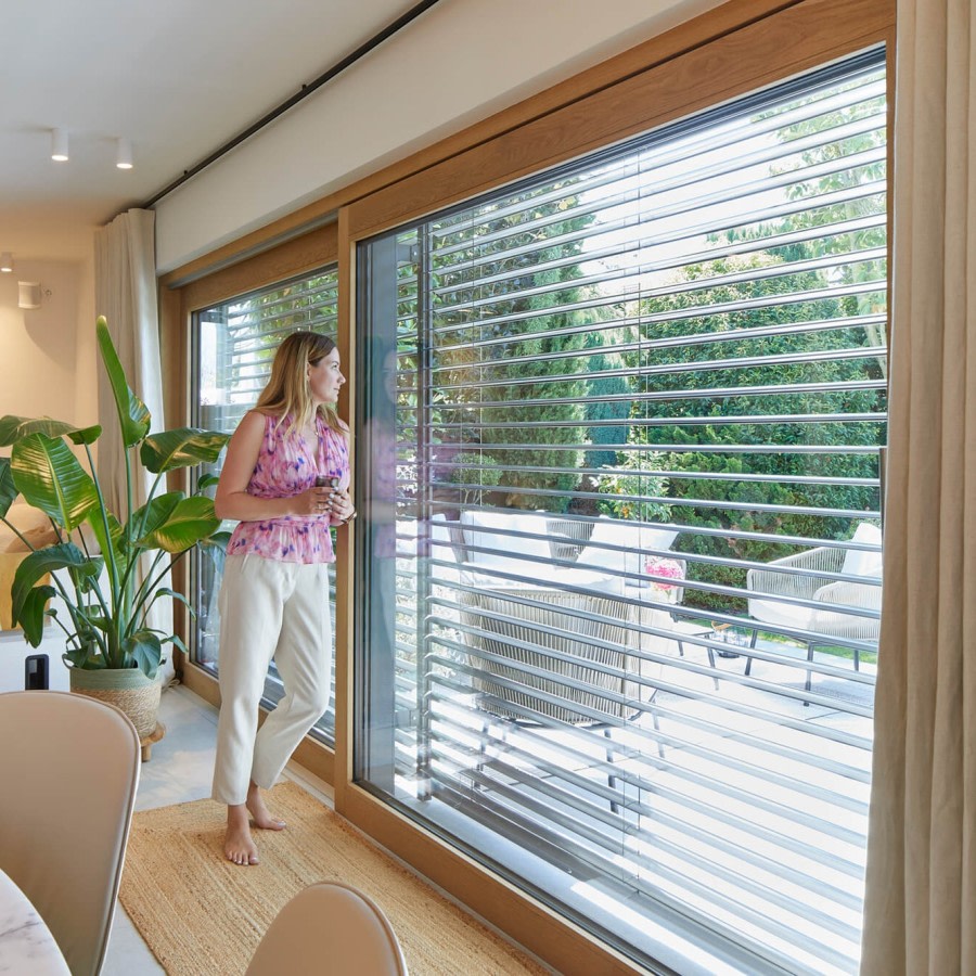 Sorpetaler Terrassentür Hebeschiebetür Eiche