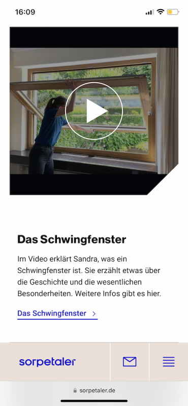 Screenshot Fensterwissen