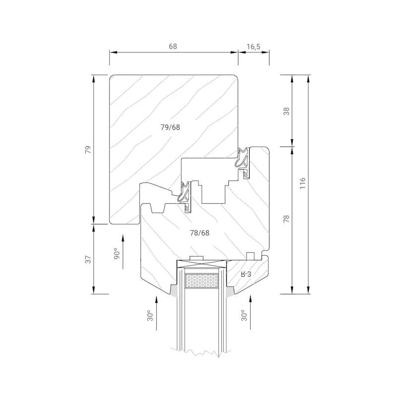 12 TF 68 R-Vertikal