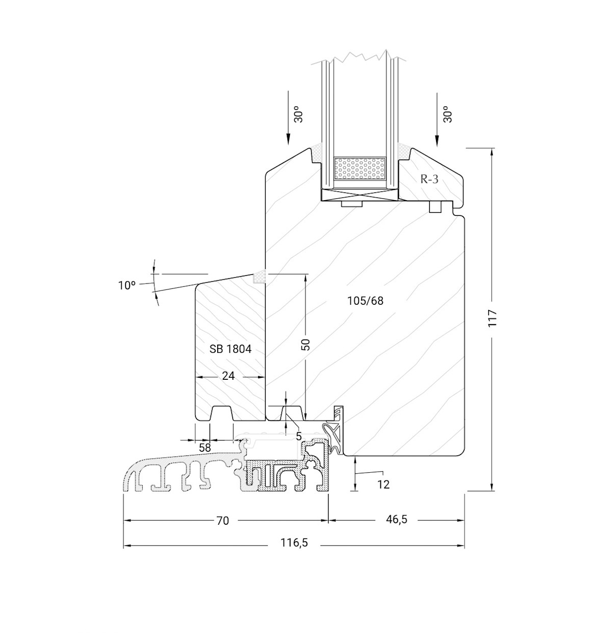 49 Nebeneingangstüren-Vertikal