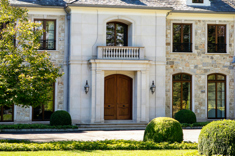 Sorpetaler front door wood traditional