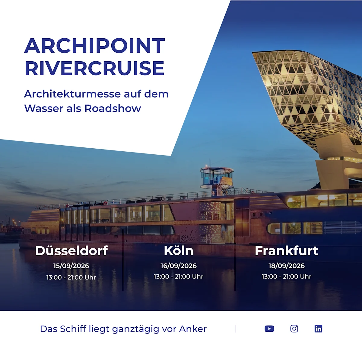 Archipoint Rivercruise 2026 Promo