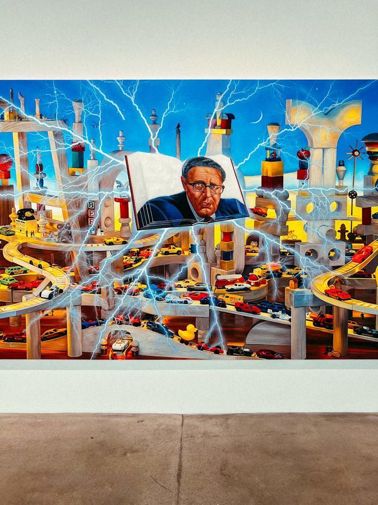 Jamian Jamian Juliano-Villani's It is now on view at the Gagosian Gallery in ...