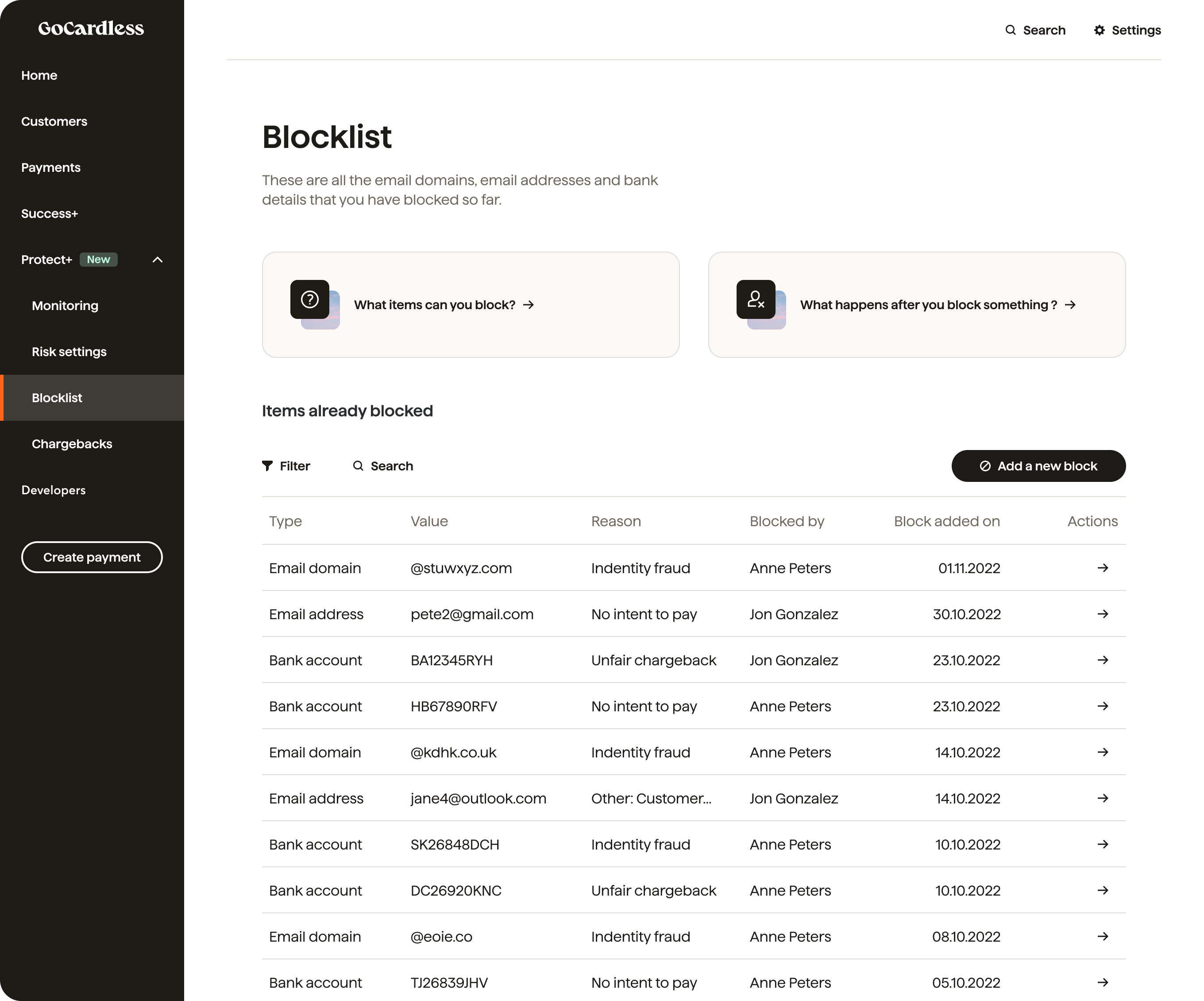 Protect+ Overview GoCardless Developers
