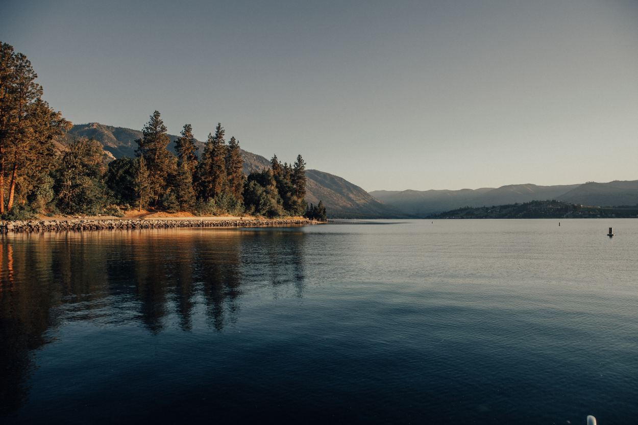 Lake Chelan shoreline