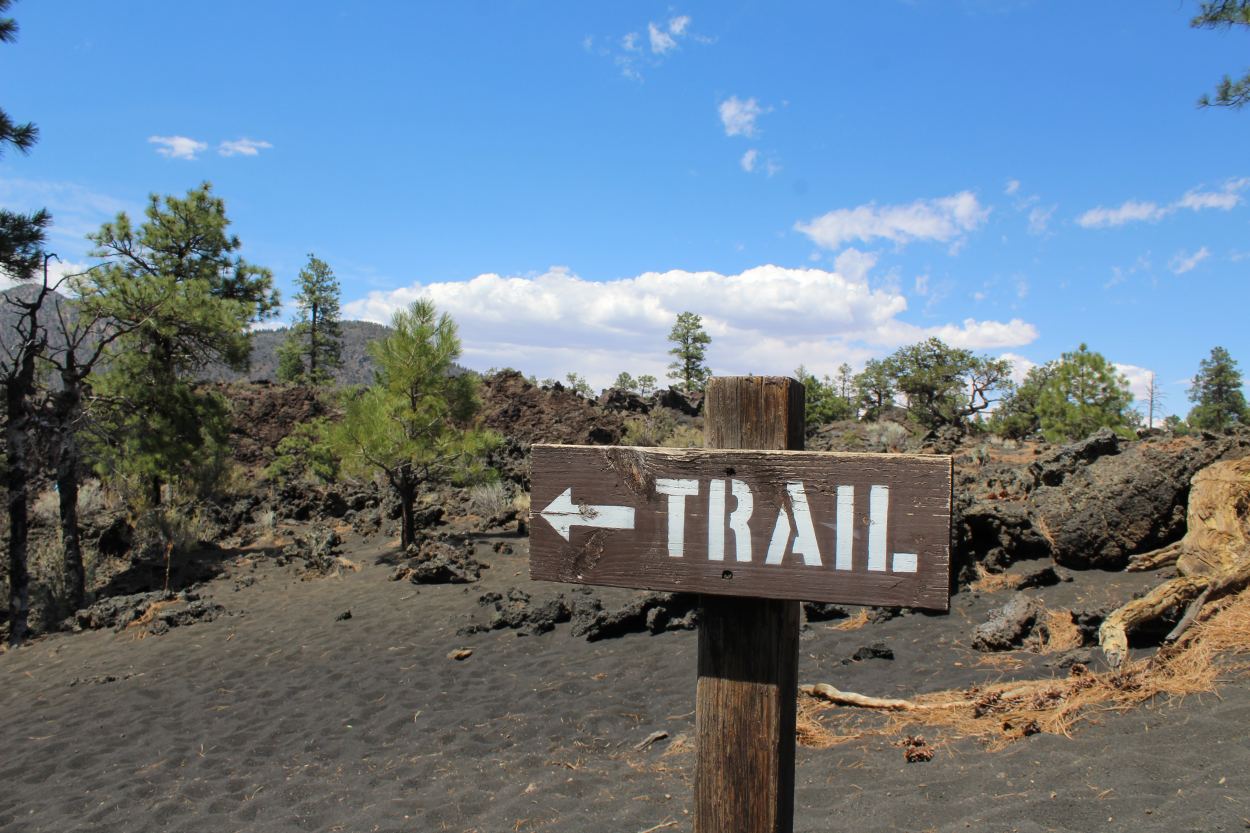 Trail sign