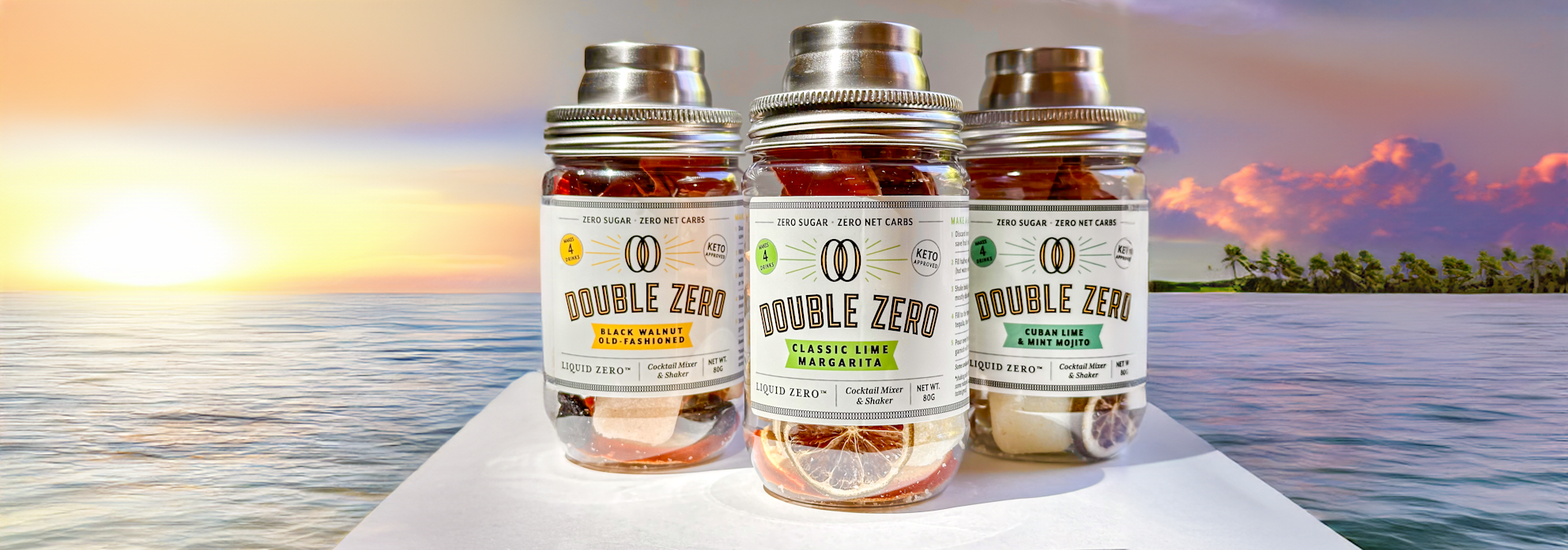 Liquid Zero Liquid Zero | Incredible Instant Zero-Sugar Cocktails