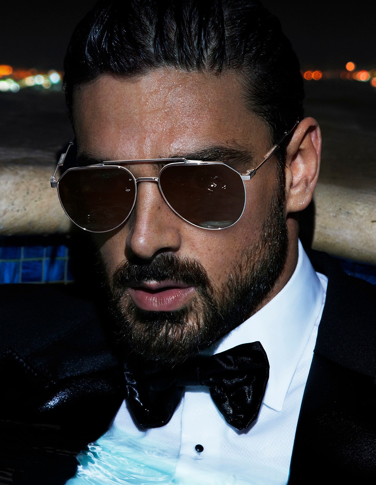 Michele Morrone Eyewear Campaign Dolce Gabbana