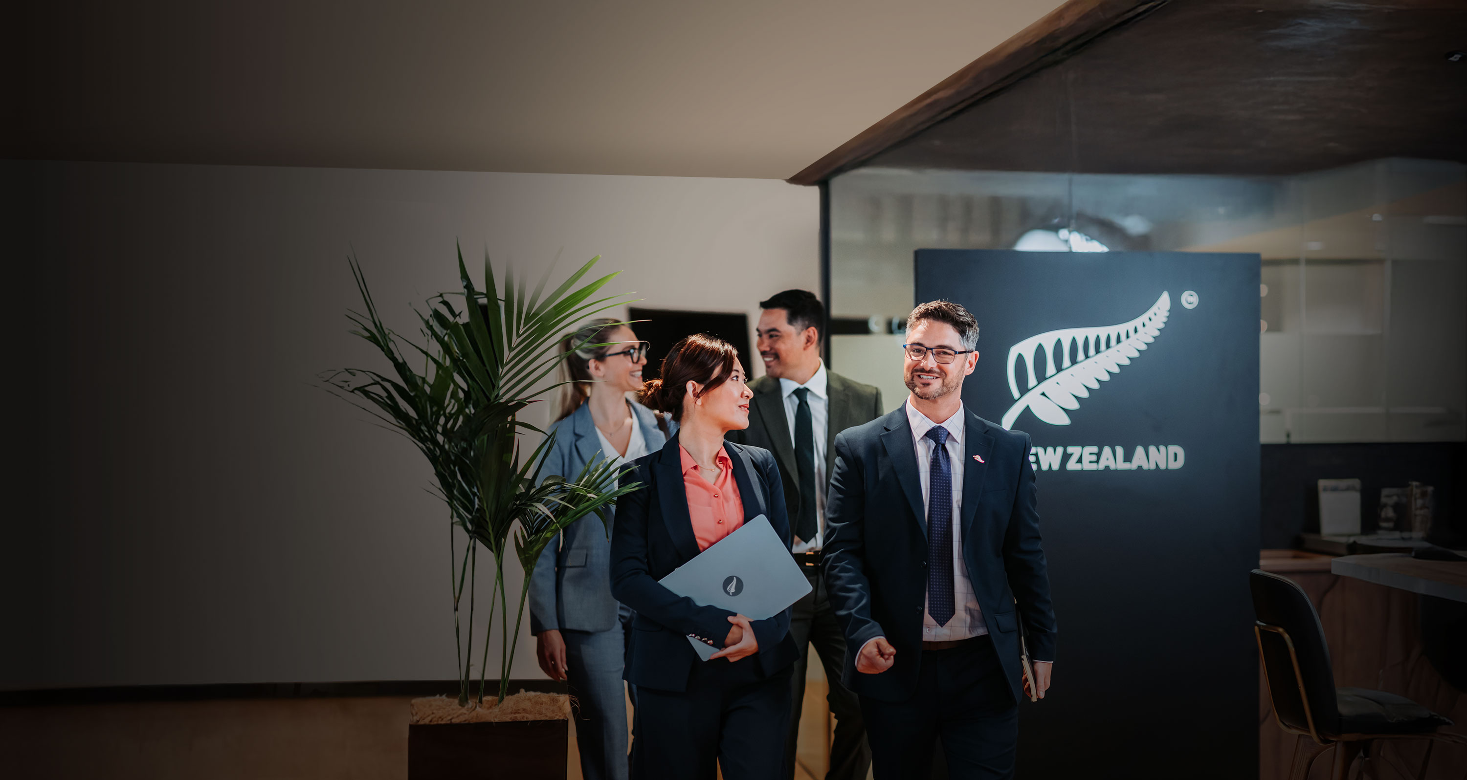 New Zealand Trade and Enterprise staff