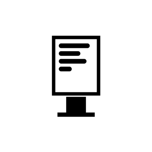 kiosks